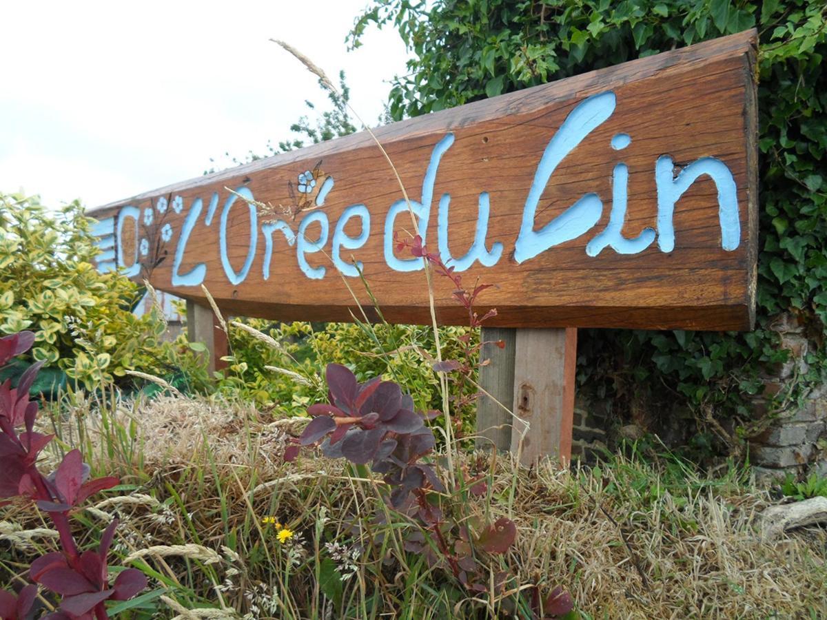 A L'Oree Du Lin Mentheville Buitenkant foto